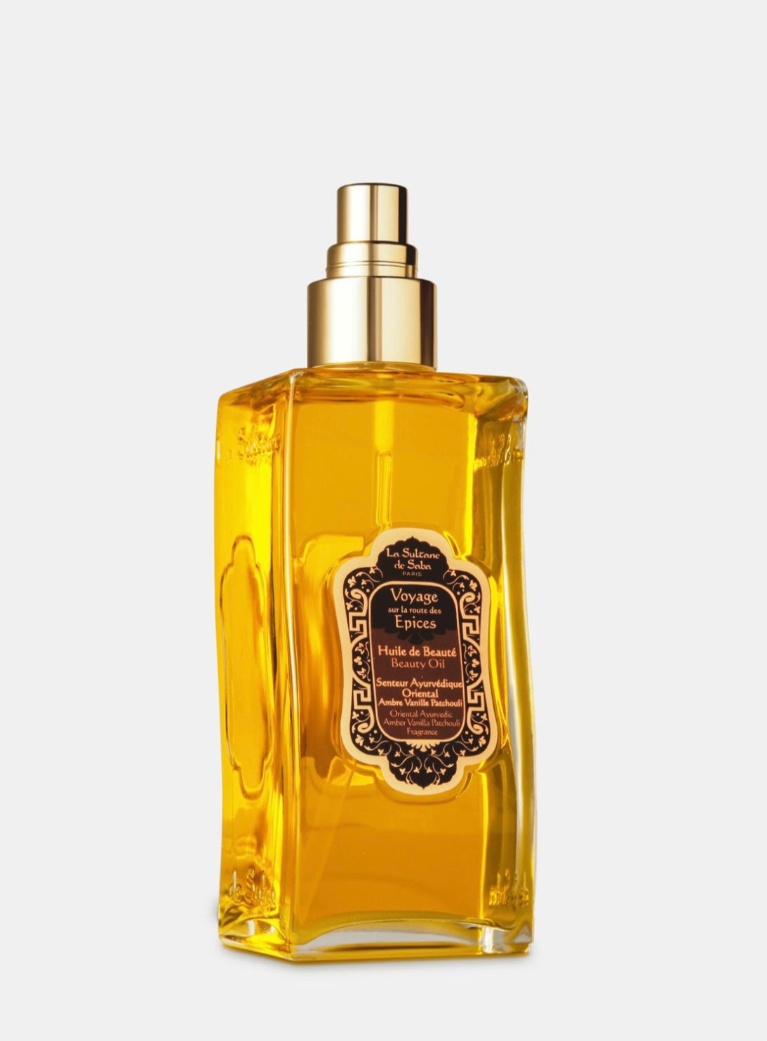 Beauty Oil - Ayurvedic Treatment- Amber Vanilla Patchouli Journey To The Spices Route
