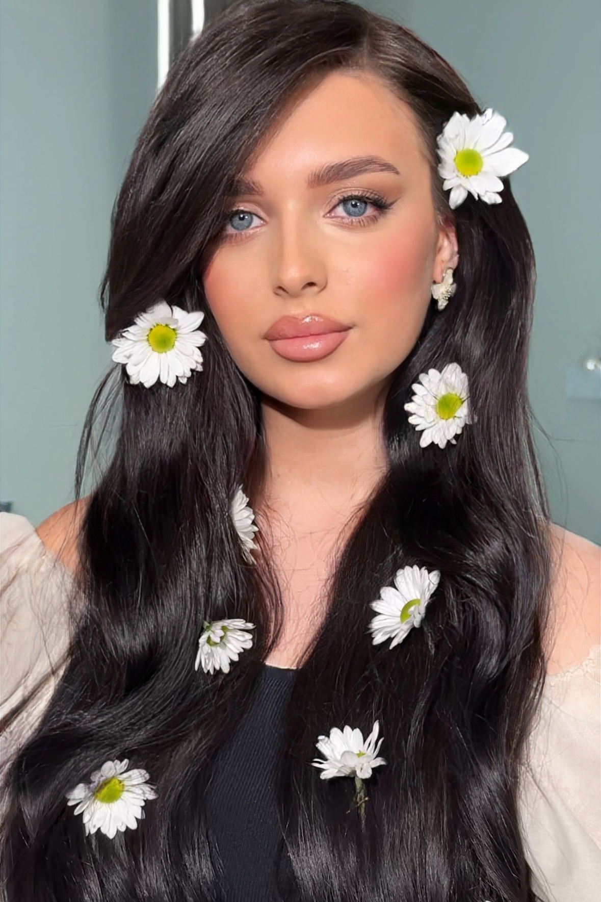 MAKEUP by a TEAM artist, at the studio
