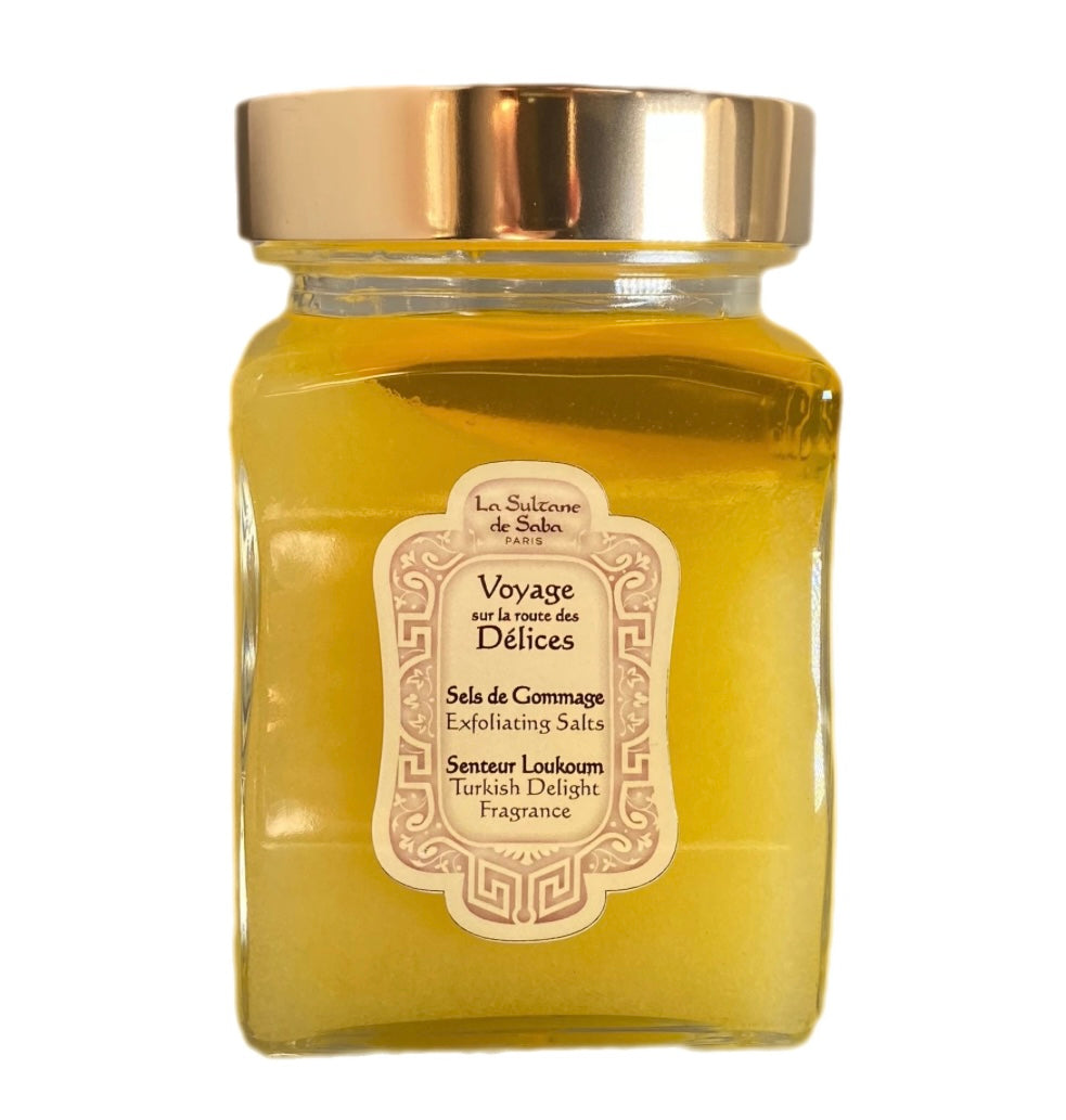 Salt Scrub - Orange Blossom - Journey To The Route Of Delights