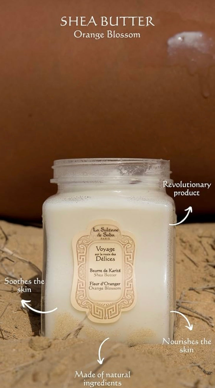 Shea Butter - Orange Blossom Journey To The Route Of Delights