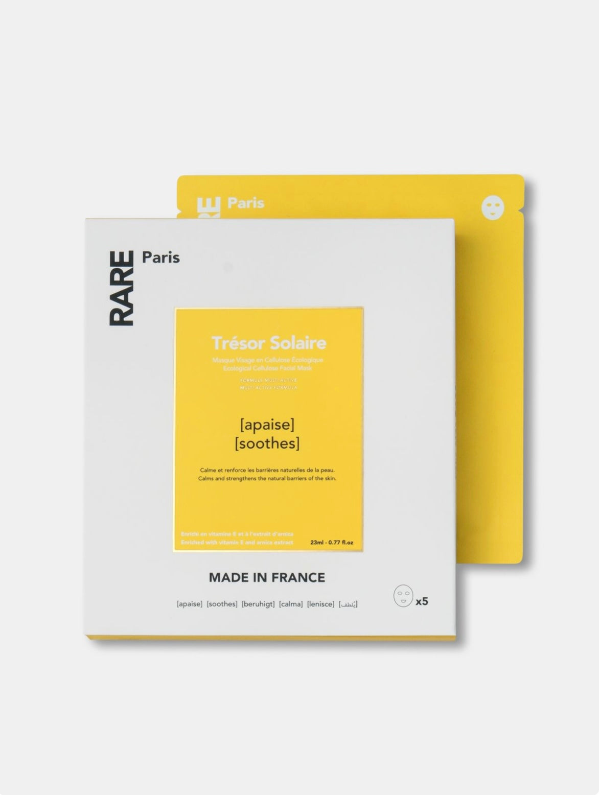 RARE Paris 5x FACE MASK BOX