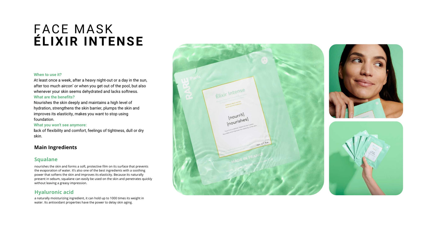 RARE Paris UNITARY FACE MASK