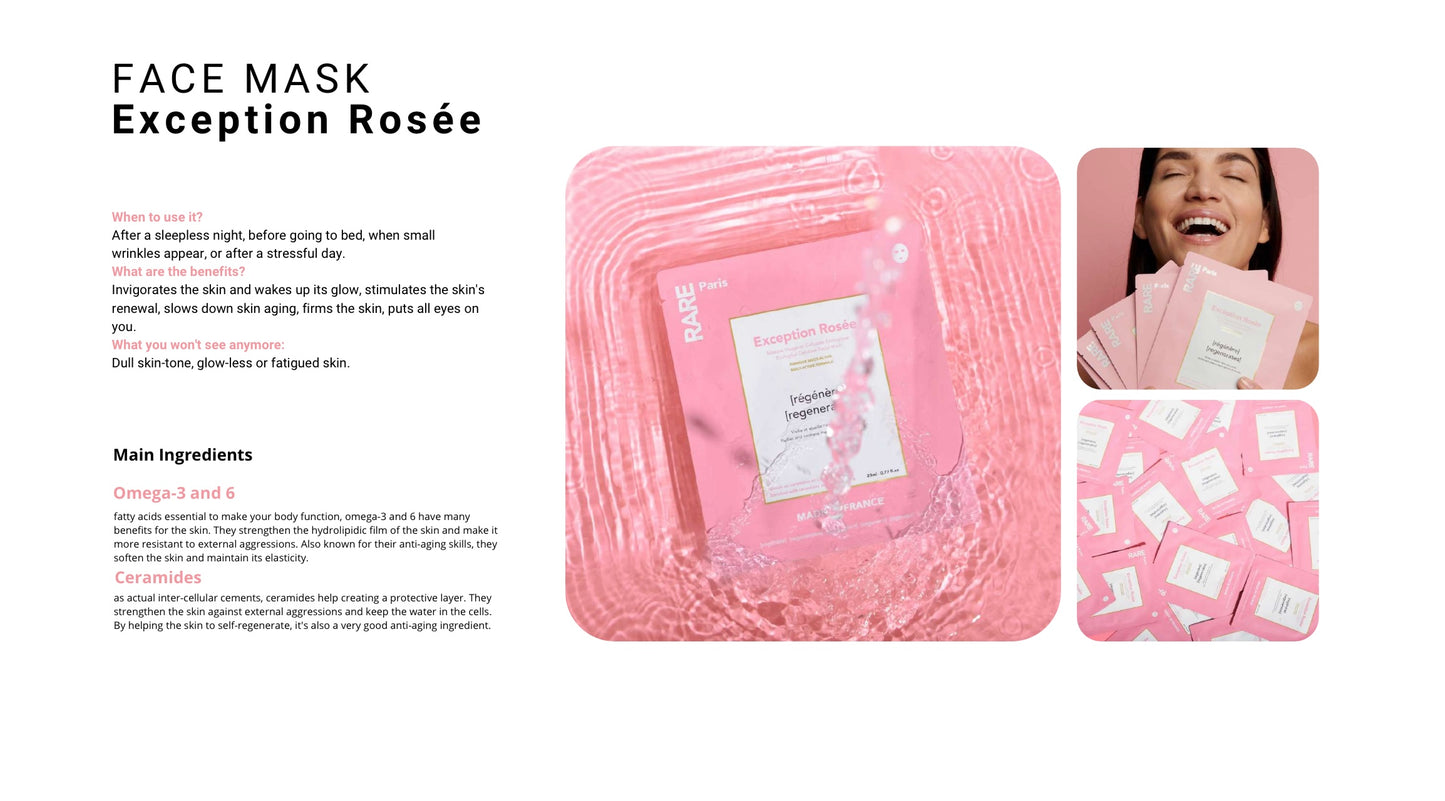 RARE Paris UNITARY FACE MASK