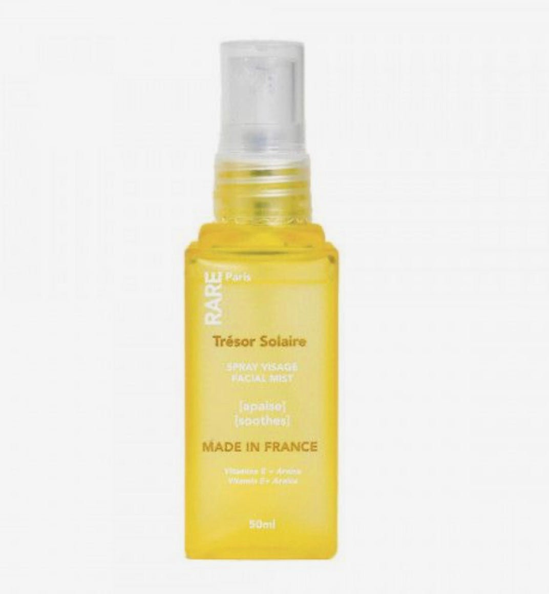 RARE Paris FACE MIST Trésor Solaire 50ml